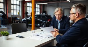 schaderapport aan klant tonen